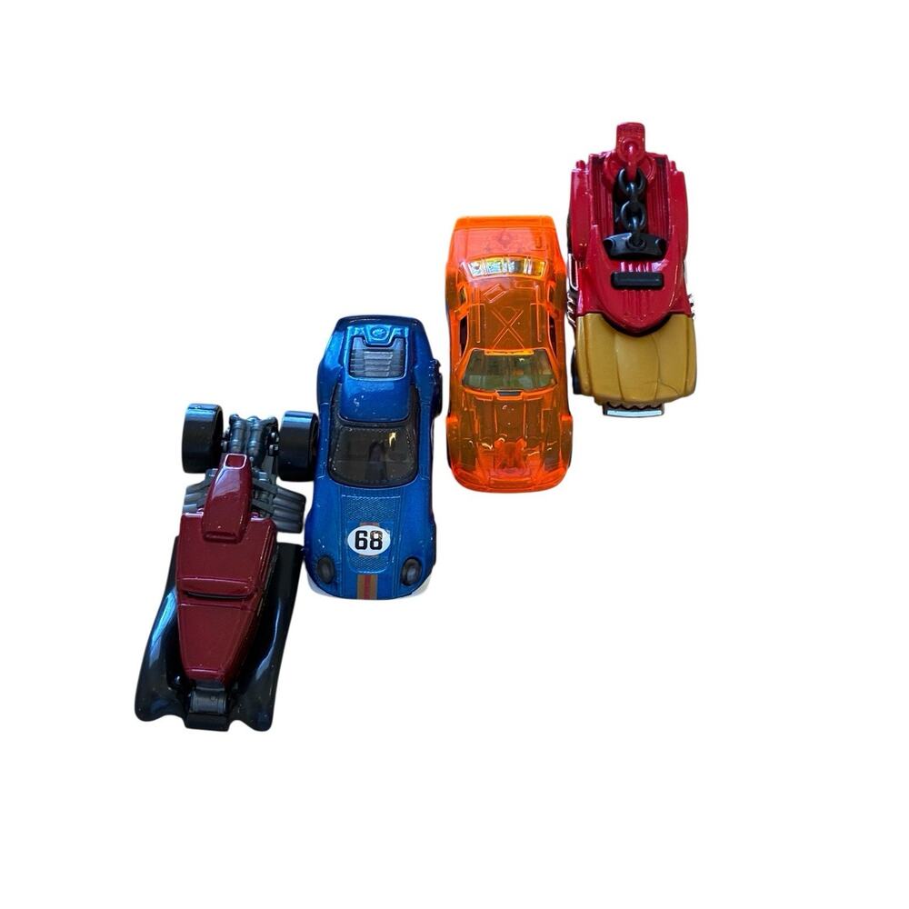 4 Hot Wheels EL SEGUNDO COUPE 68 Netflix 18 Mid Mill Hotweiler Mega Bite Loose